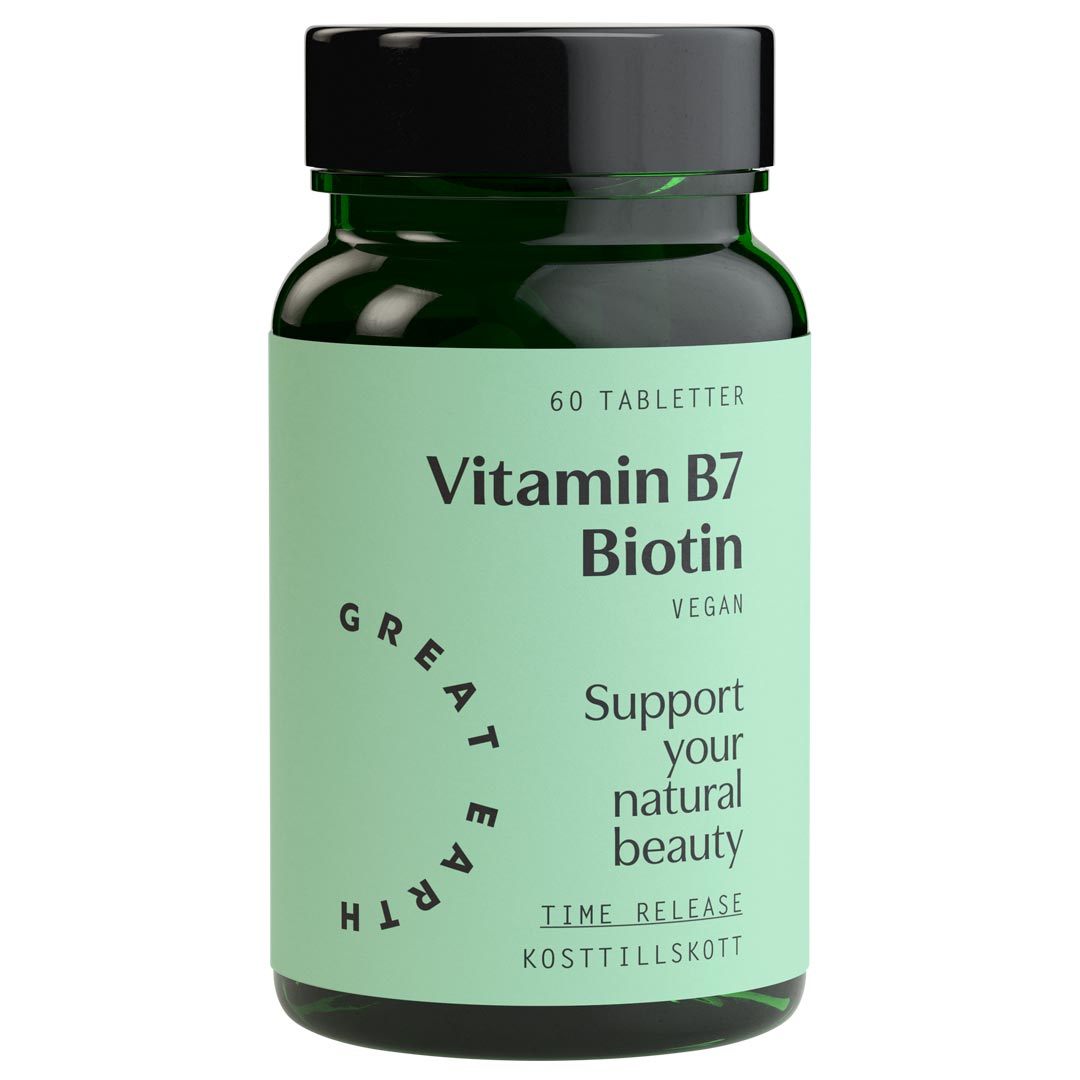 Great Earth Vitamin B7 - Biotin 60 tabs