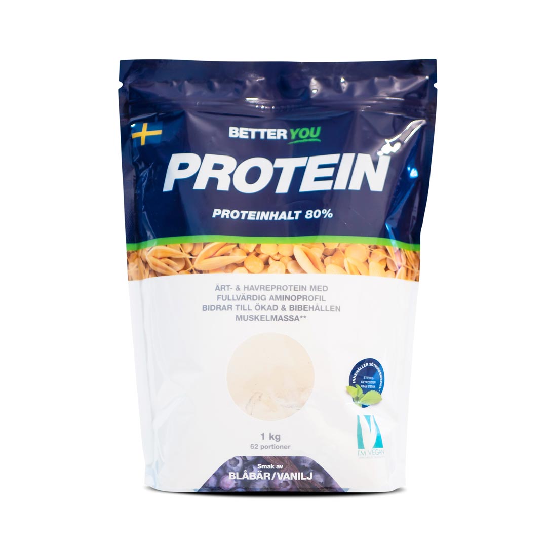 Better You Ärt & Havreprotein 1 kg Veganprotein