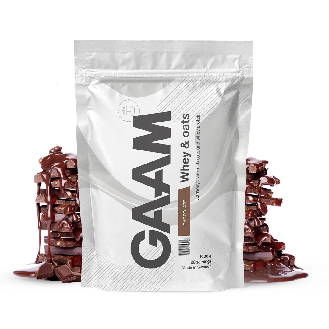 GAAM Whey & Oats 1 kg Blandprotein