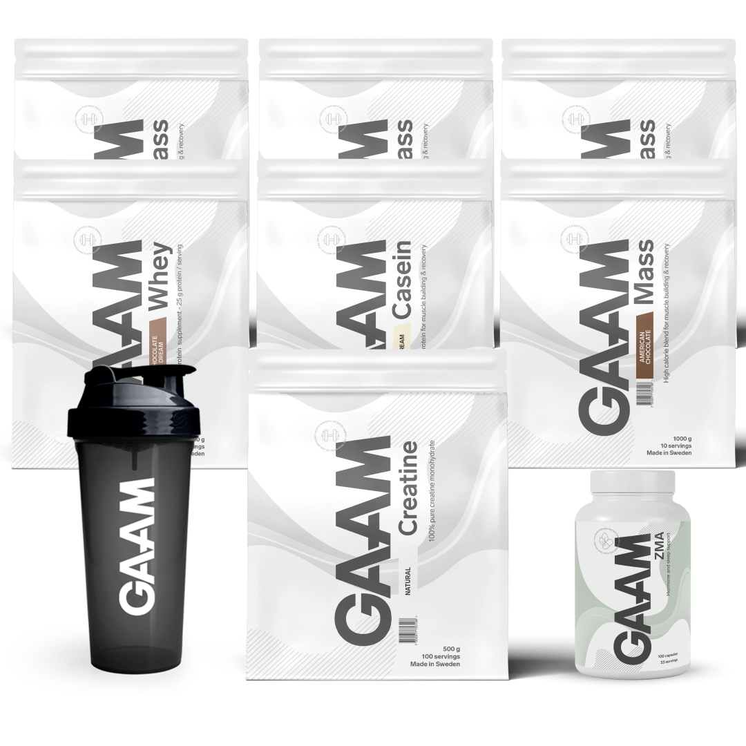 GAAM Complete Weight Gain Pack