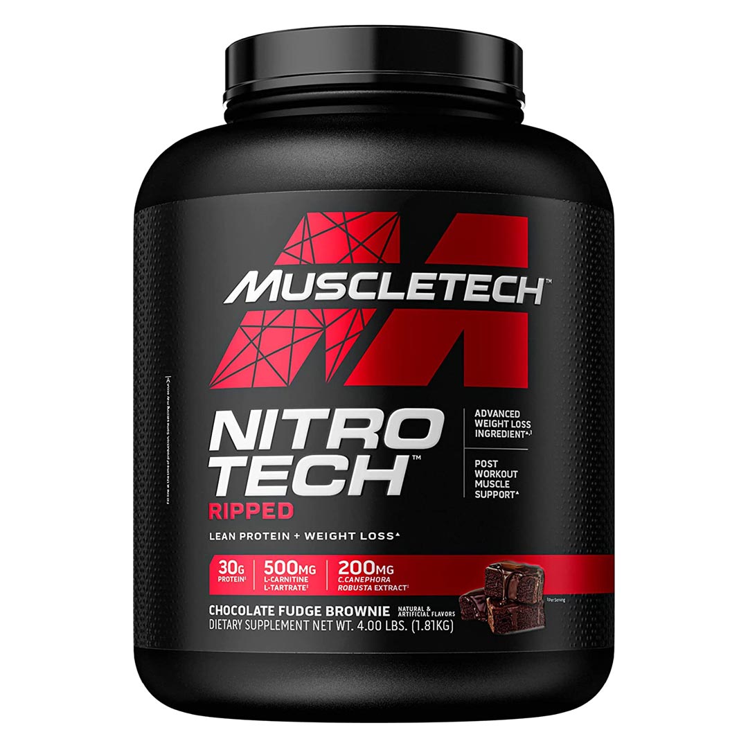 Muscletech Nitro-Tech Ripped 1.8 kg Vassleprotein
