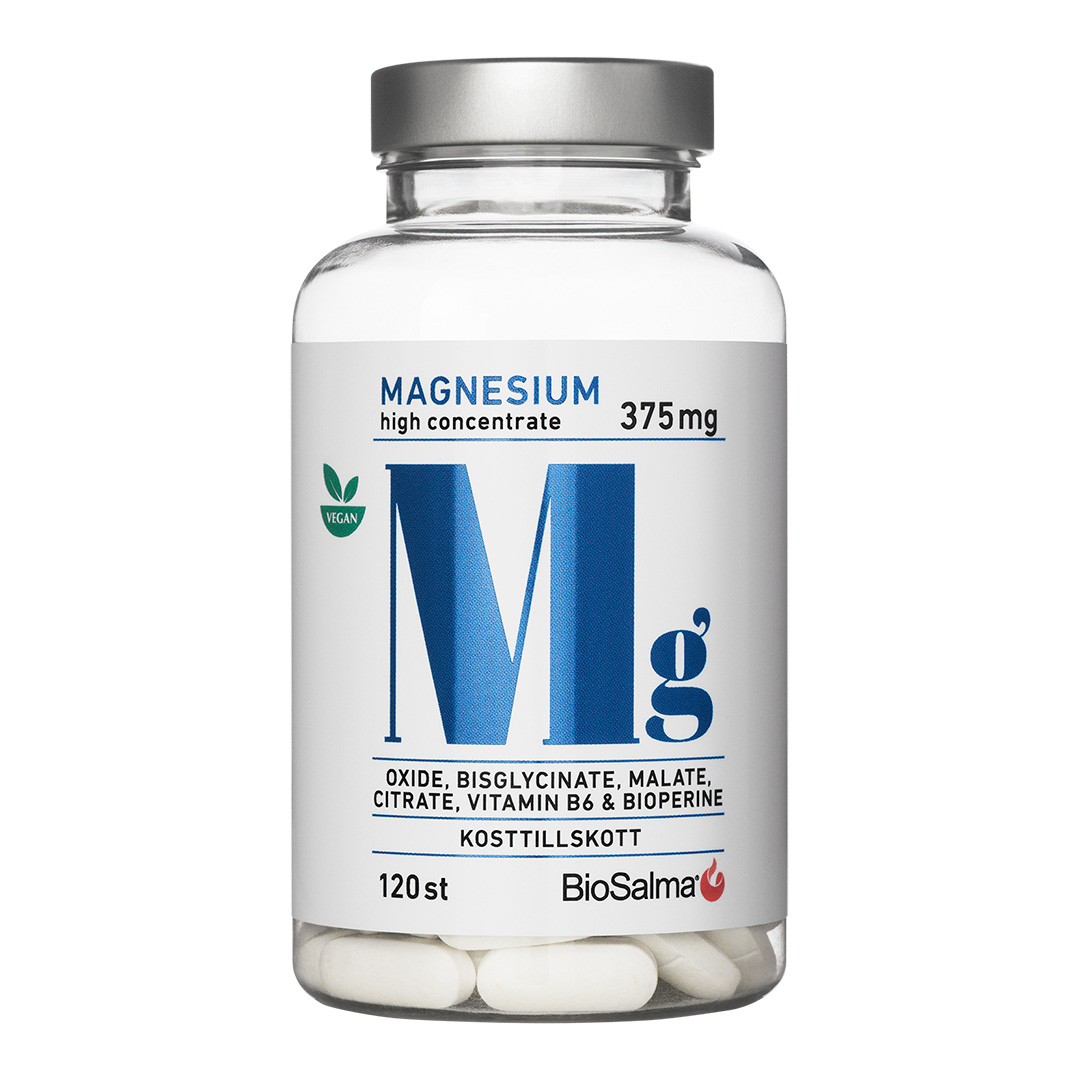 BioSalma Magnesium 375 mg 120 tabs