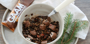 Pepparkaksgranola med GAAM Proteinbar