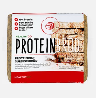 HealthyCo Proteinbröd i gruppen Livsmedel hos Proteinbolaget.se (PB-0086)