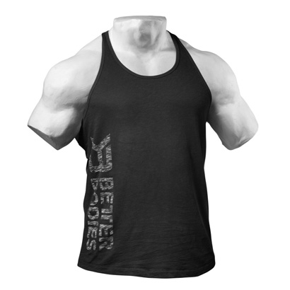 Better Bodies Symbolprinted T-back Black i gruppen Träningskläder / För honom / Linnen hos Proteinbolaget.se (PB-0092)