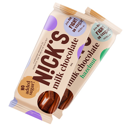 N!cks Chocolate i gruppen Livsmedel / Snacks & Tilltugg hos Proteinbolaget.se (PB-0267)