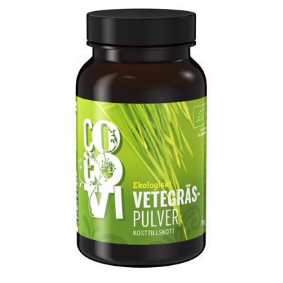 CocoVi Vetegräs EKO 70g i gruppen Hälsokost hos Proteinbolaget.se (PB-0939)