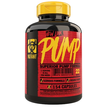 Mutant Pump 154 caps i gruppen Prestationshöjare / PWO / Pump & NO hos Proteinbolaget.se (PB-1153)
