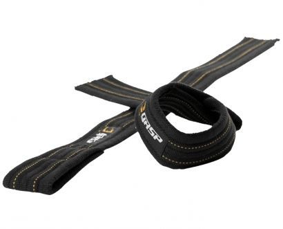 GASP Power Wrist Straps Black i gruppen Träningstillbehör / Dragremmar & Grepp hos Proteinbolaget.se (PB-1212)
