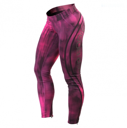 Better Bodies Grunge Tights, hot pink i gruppen Träningskläder / För henne / Tights hos Proteinbolaget.se (PB-12399)
