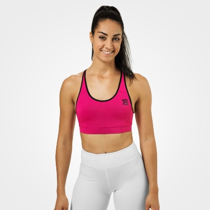 Better Bodies Sports Bra, Hot Pink i gruppen Träningskläder / För henne / Sport-BH hos Proteinbolaget.se (PB-1244)