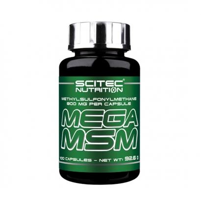 Scitec Nutrition Mega MSM 100 caps i gruppen Led & Muskelvärk hos Proteinbolaget.se (PB-1340)