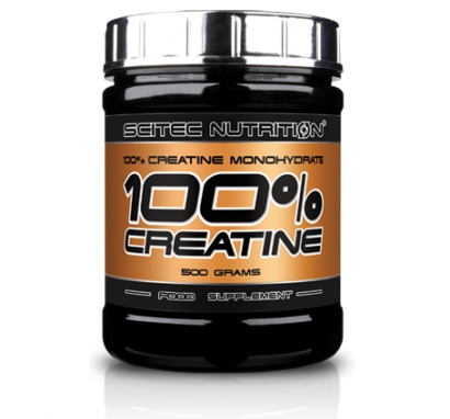 Scitec 100% Creatine 500g i gruppen Kreatin / Kreatin monohydrat hos Proteinbolaget.se (PB-1343)