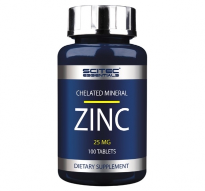 Scitec Nutrition SE Zinc 100 tabletter i gruppen Vitaminer / Mineraler / Mineraler hos Proteinbolaget.se (PB-1435)
