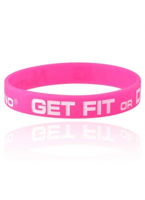 Nutramino Get Fit Wristband Pink i gruppen Träningskläder / För henne / Accessoarer hos Proteinbolaget.se (PB-1502)