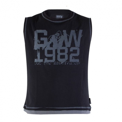 Gorilla Wear GW1982 S/L PRO Tee i gruppen Träningskläder / För honom / T-shirt hos Proteinbolaget.se (PB-1609)