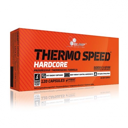 Olimp Thermo Speed Hardcore 120 kapslar i gruppen Fettförbrännare / Termogena hos Proteinbolaget.se (PB-1657)