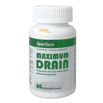 Sportlab Maximum Drain 50 kapslar i gruppen Fettförbrännare / Vätskedrivande hos Proteinbolaget.se (PB-1662)