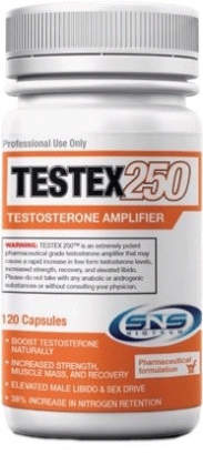 SNS Biotech Testex 250 i gruppen Muskelökande / Testosteronhöjare hos Proteinbolaget.se (PB-1921)