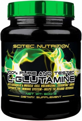 Scitec Nutrition L-Glutamine 300g i gruppen Aminosyror / L-Glutamin hos Proteinbolaget.se (PB-1974)