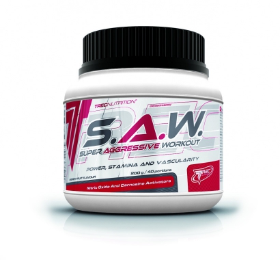 Trec Nutrition S.A.W. i gruppen Prestationshöjare / PWO / Uppiggande & Fokus hos Proteinbolaget.se (PB-2001)