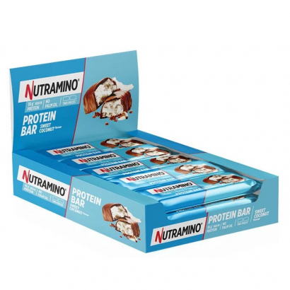 16 x Nutramino Proteinbar Coconut 66g i gruppen Kampanjer / Birthday party hos Proteinbolaget.se (PB-2039)