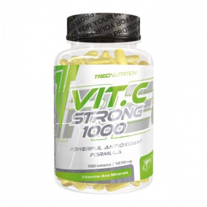 Trec Nutrition Vit C Strong 1000 i gruppen Vitaminer / Mineraler / Vitaminer hos Proteinbolaget.se (PB-2049)