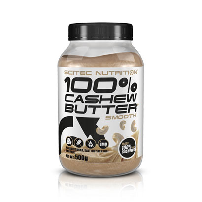 Scitec Nutrition 100% Cashew Butter 500g i gruppen Livsmedel / Nötsmör hos Proteinbolaget.se (PB-2109)