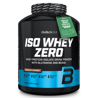 BioTechUSA Iso Whey Zero Laktosfri i gruppen Proteinpulver / Vassleprotein hos Proteinbolaget.se (PB-23528)