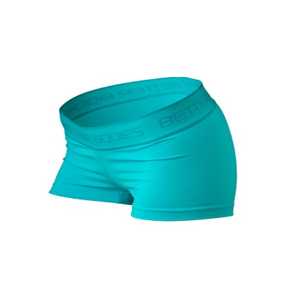 Fitness Hotpant, Aqua i gruppen Träningskläder / För henne / Shorts hos Proteinbolaget.se (PB-2451)
