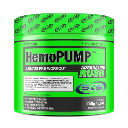 SNS HemoPump Adrenaline Rush 250g i gruppen Prestationshöjare / PWO / Pump & NO hos Proteinbolaget.se (PB-2689)