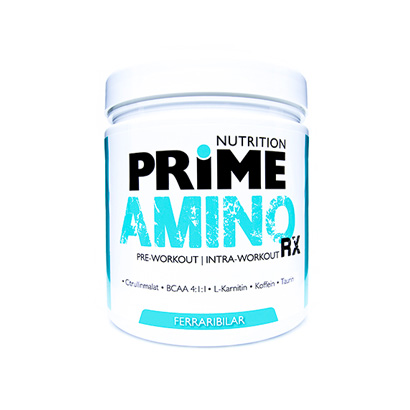 Prime Nutrition AminoRX 375 g i gruppen Prestationshöjare / PWO / Uppiggande & Fokus hos Proteinbolaget.se (PB-2765)