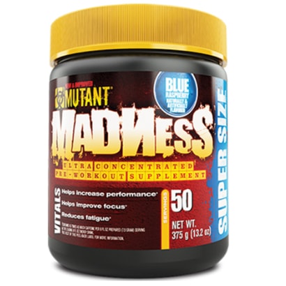 Mutant Madness 275g i gruppen Prestationshöjare / PWO / Uppiggande & Fokus hos Proteinbolaget.se (PB-2894)