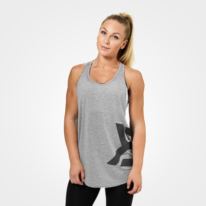 Better Bodies Chelsea T-back Greymelange i gruppen Träningskläder / För honom / Linnen hos Proteinbolaget.se (PB-3071)