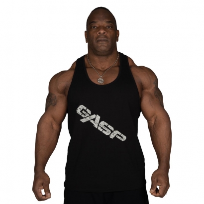 GASP Vintage T-Back, Black i gruppen Träningskläder / För honom / T-shirt hos Proteinbolaget.se (PB-3333)