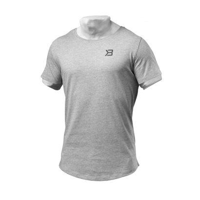 Better Bodies Hudson Tee Greymelange i gruppen Träningskläder / För honom / T-shirt hos Proteinbolaget.se (PB-4110)