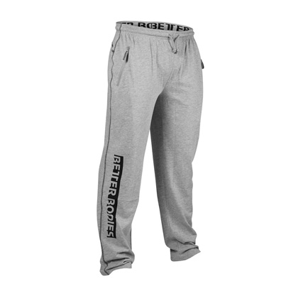 Better Bodies Gym Sweatpants Greymelange i gruppen Träningskläder / För honom / Byxor hos Proteinbolaget.se (PB-4152)
