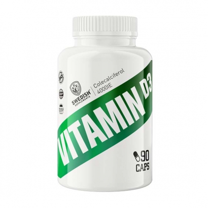 Swedish Supplements Vitamin D3 90 caps i gruppen Vitaminer / Mineraler / Vitaminer hos Proteinbolaget.se (PB-4329)