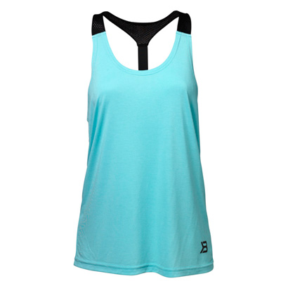 Loose Fit Tank, Light Aqua i gruppen Träningskläder / För henne / Linnen hos Proteinbolaget.se (PB-4389)