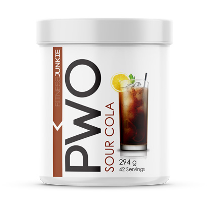Fitnessjunkie PWO 294 g i gruppen Prestationshöjare / PWO / Pump & NO hos Proteinbolaget.se (PB-4949)