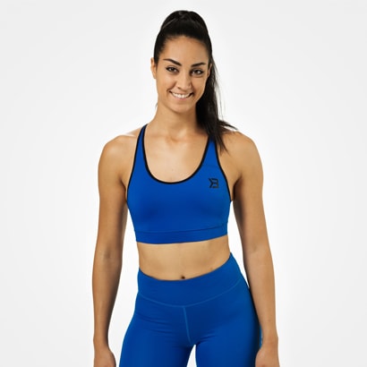 Better Bodies Sports Bra, Strong Blue i gruppen Träningskläder / För henne / Sport-BH hos Proteinbolaget.se (PB-5295)