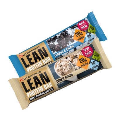16 x Nutramino Lean Proteinbar 60g i gruppen Storköp hos Proteinbolaget.se (PB-5312)
