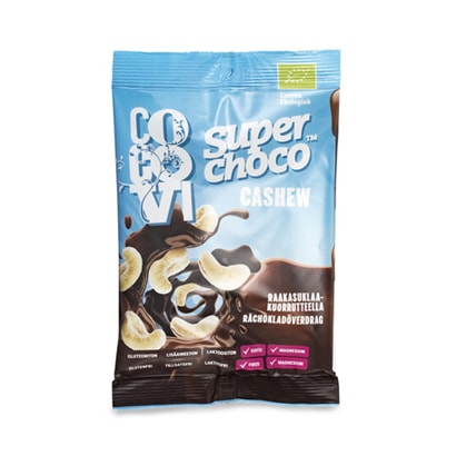CocoVi SuperChoco Cashew, 60g i gruppen Livsmedel hos Proteinbolaget.se (PB-5423)