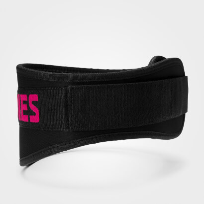 Better Bodies Womens gym belt, Black/pink i gruppen Träningstillbehör / Bälten hos Proteinbolaget.se (PB-54277)