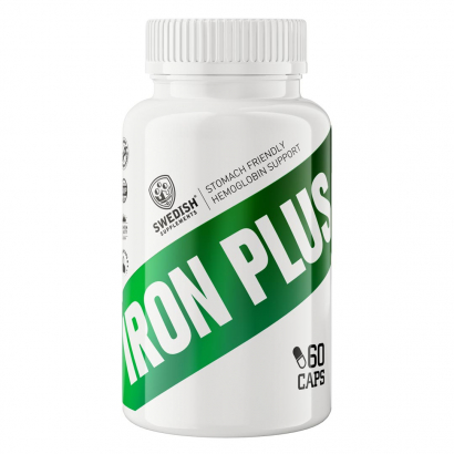 Swedish Supplements Iron Plus 90caps i gruppen Vitaminer / Mineraler / Mineraler hos Proteinbolaget.se (PB-5661)