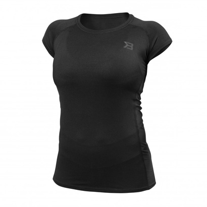 Performance Soft Tee, Black i gruppen Träningskläder / För henne / T-shirt hos Proteinbolaget.se (PB-6201)