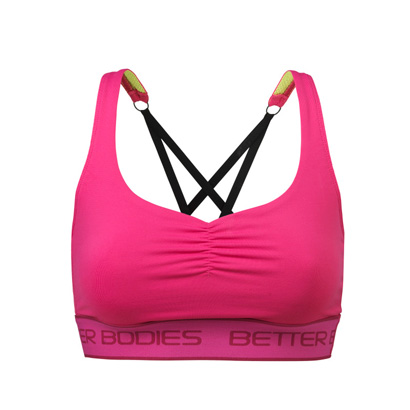 Athlete Short Top, Pink i gruppen Träningskläder / För henne / Linnen hos Proteinbolaget.se (PB-6623)