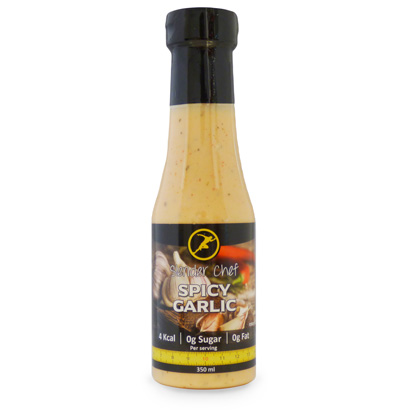 Slender Chef Spicy Garlic 350ml i gruppen Livsmedel / Såser & röror hos Proteinbolaget.se (PB-6891)