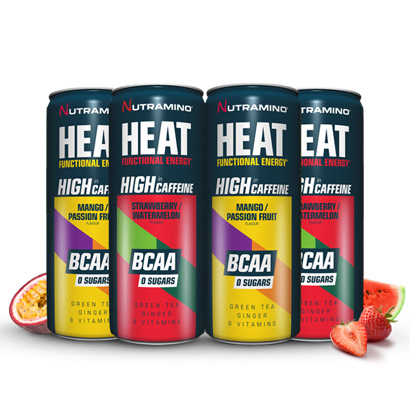 24 x Nutramino HEAT BCAA 330ml i gruppen Storköp hos Proteinbolaget.se (PB-7517)