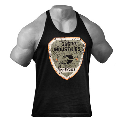 Gasp Gym T-back Black i gruppen Träningskläder / För honom / Linnen hos Proteinbolaget.se (PB-7775)